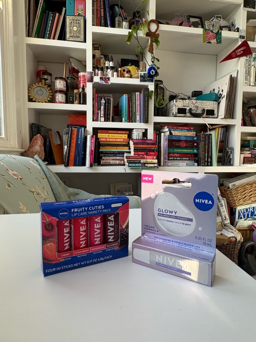 NIVEA Lip Care Moisturizing Lip Balm Set